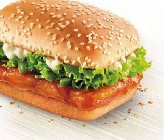 奥尔良烤鸡腿堡 / New Orlean Roasted Chicken Burger